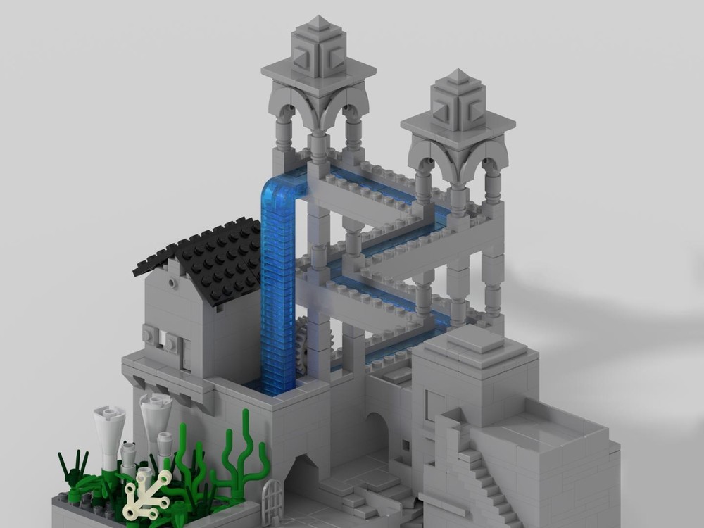 Lego Impossible Waterfall