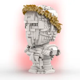 Roman Emperor Marble Bust