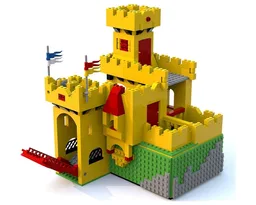 375-2 Classic Yellow Castle MOC #6