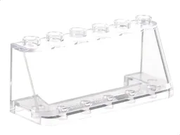 Windscreen 2 x 6 x 2, Wide Top / Trans-Clear