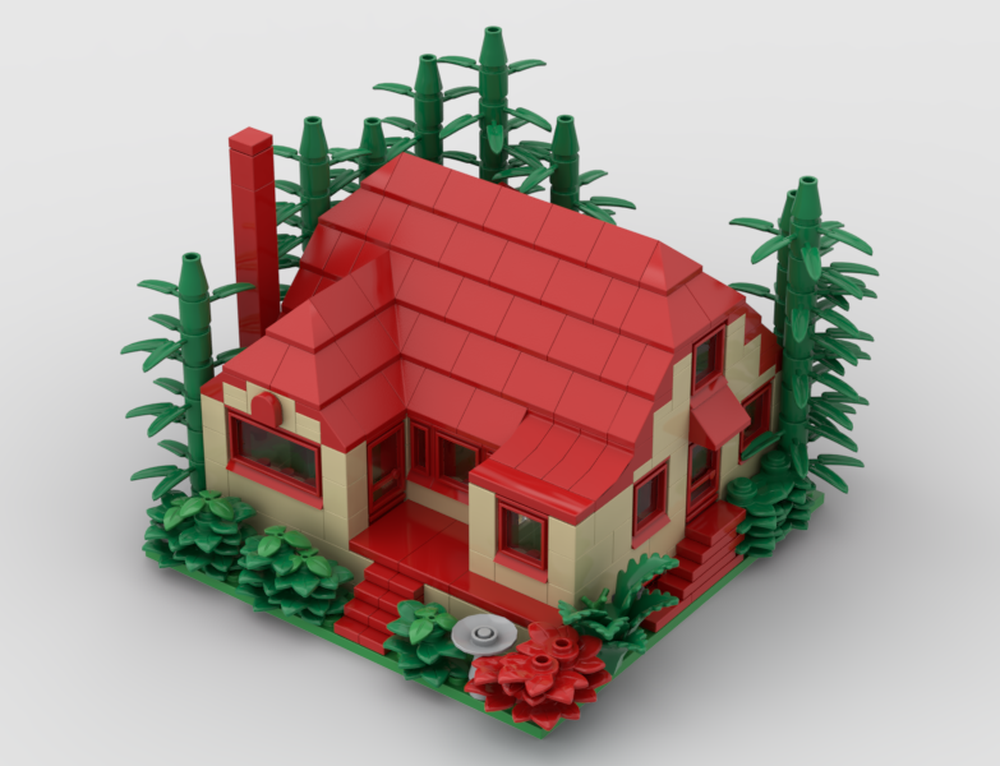 Lego Bamboo House