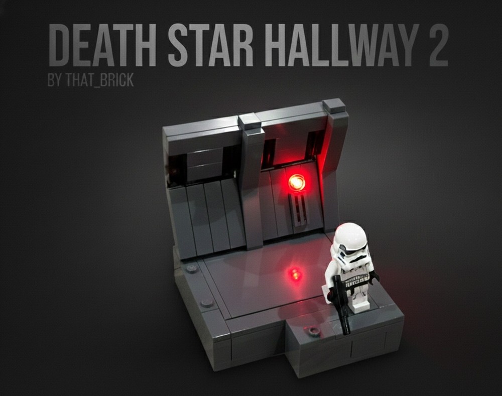 Lego Death star hallway 2