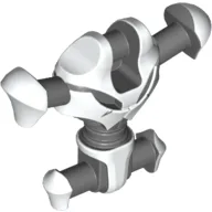 Torso Mechanical with White Print / Dark Bluish Gray