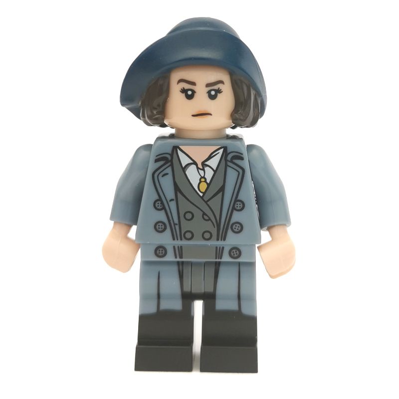 Lego Tina Goldstein, Long Sand Blue Coat (CMF)