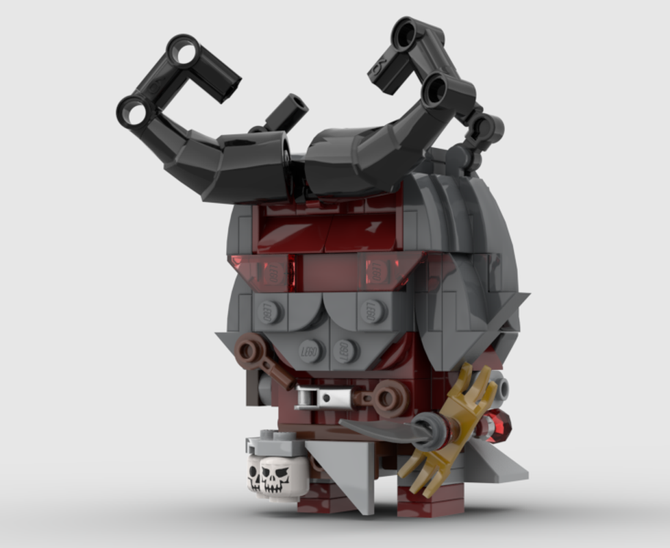 Lego Fallen Barbarian - Dice Throne