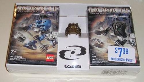 Lego Matoro and Kopeke Twin Pack with Gold Avohkii