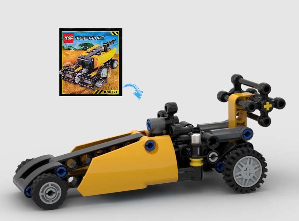 Lego Dragster 412502 Alternate Build