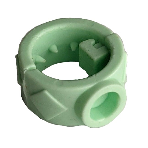 Lego Scala, Hair Clip, Round Type / Light Green
