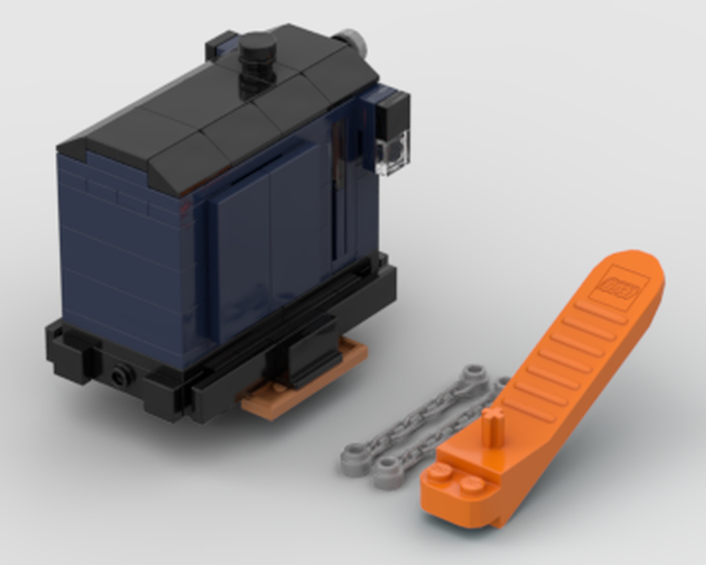 Lego Victorian Brakecoach (Blue)
