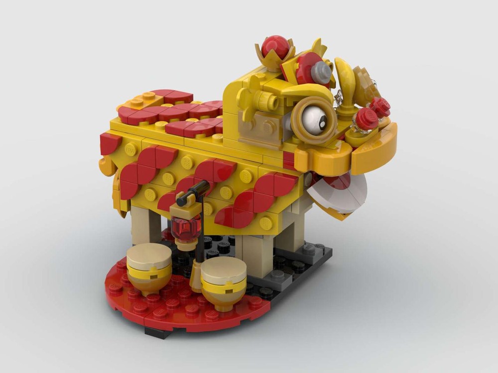 Lego Dancing Lion