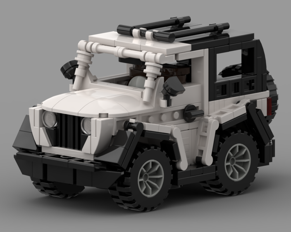 Lego Jeep Wrangler JK 2010