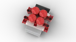 Mindstorm IR more comfortable buttons (fold-away)