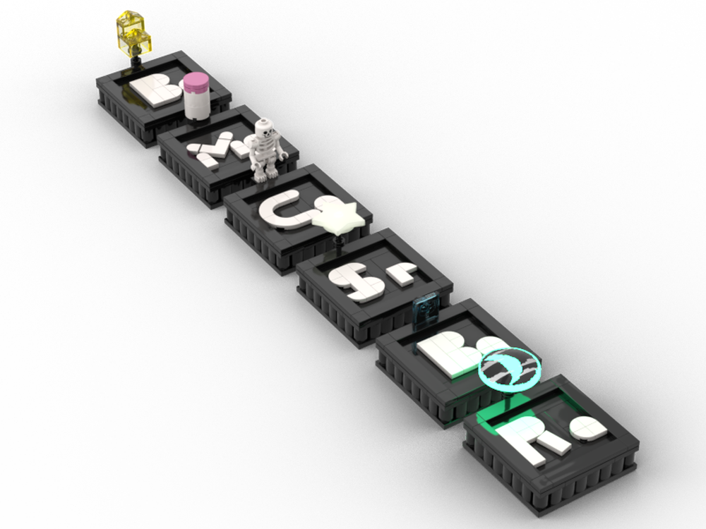 Lego Alkaline Earth Metals: The Periodic Table of the Elements