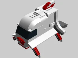 Clone Wars 2003 Dexter Jettster's Shuttle (Appetite for Adventure)
