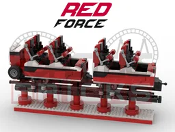ROLLERCOASTER - RED FORCE Aditionnal car - PORTAVENTURA WORLD
