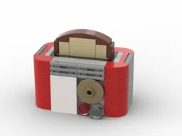 mini toaster with bread (version1)