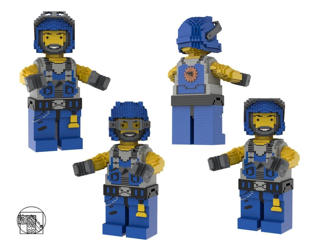 Lego Maxi figure miner