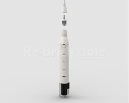 1:110 Juno II rocket