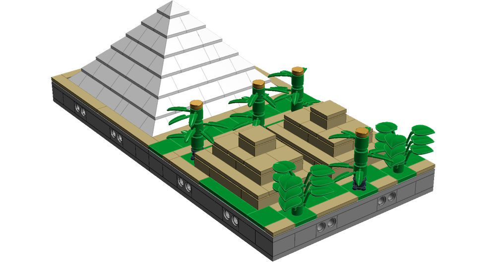 Lego Ancient Egypt PT 8 THE PYRAMID OF MENKAURE
