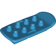 Lego Duplo Board 3 x 6 (Surf / Blast / Hover) [Plain] / Dark Azure