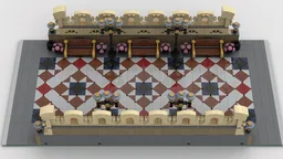 Small Plaza - double sided modular