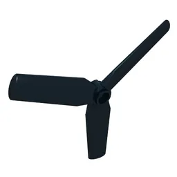 Propeller 3 Blade 9 Diameter / Black