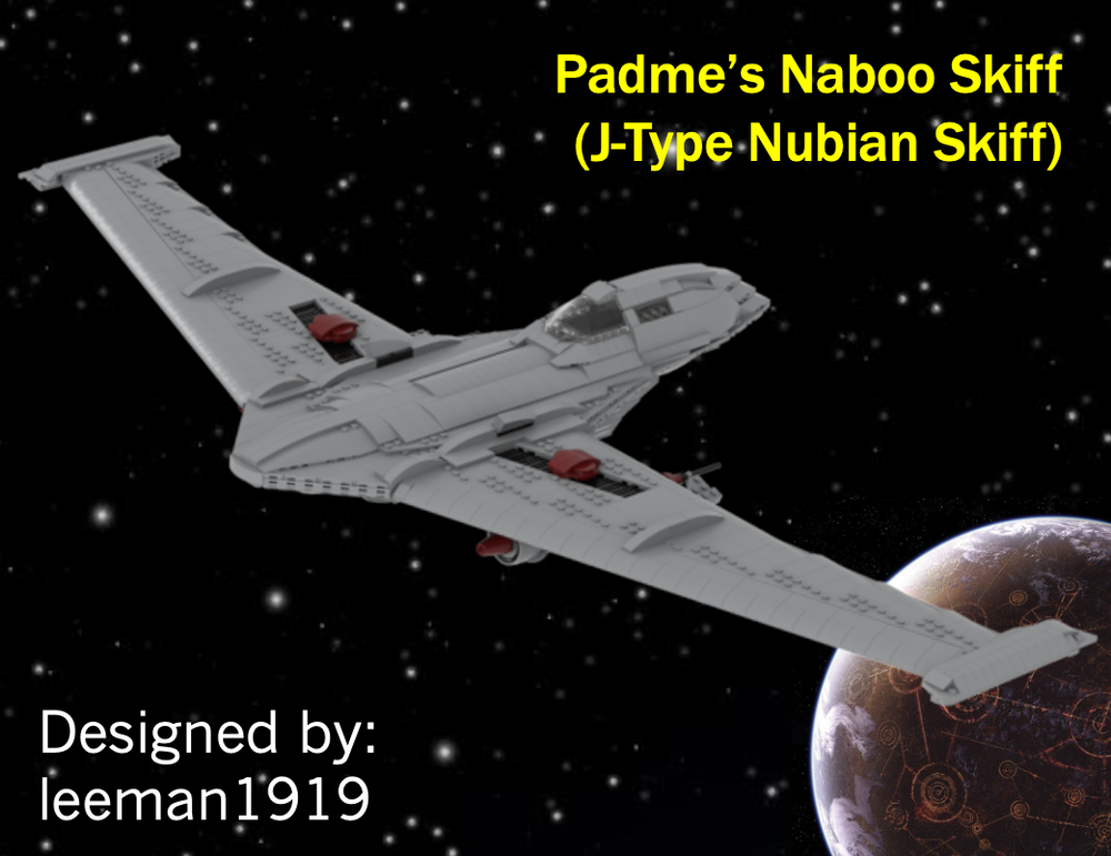 Lego Padme's Skiff (J-Type Nubian Skiff)