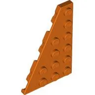 Wedge Plate 6 x 4 Left / Reddish Orange