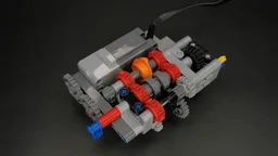 Automatic 4 speed gearbox [MOC] Power Up Automatyczna 4 biegowa skrzynia biegów