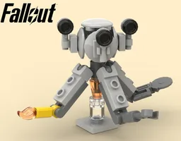 Fallout Mr Handy MOC