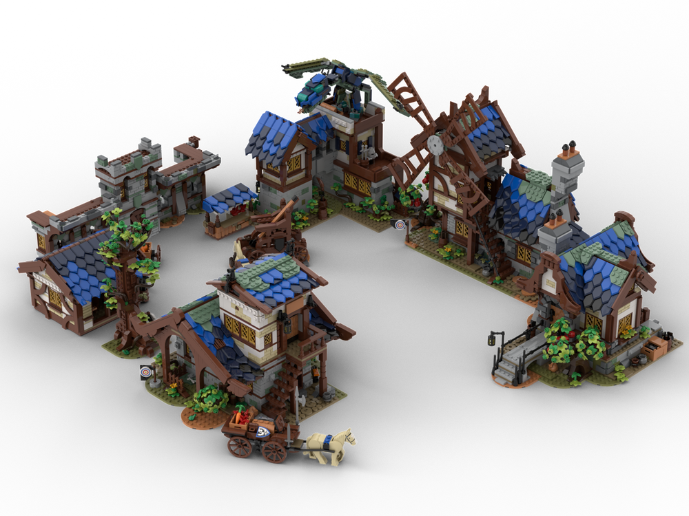Lego Medieval Town Bundle