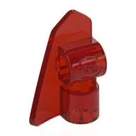 Technic Panel Fairing #8 3L Very Small Smooth, Side B / Trans-Red