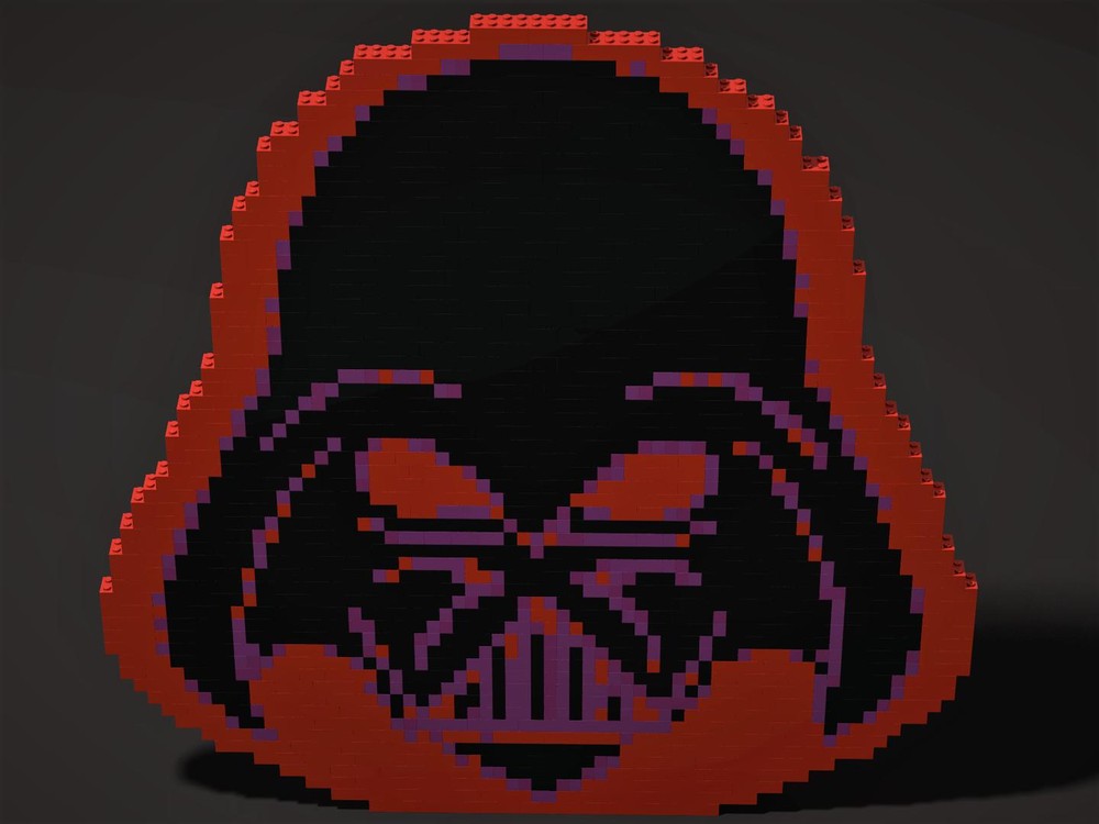 Lego DARTH SYMBOL Pixelartwork