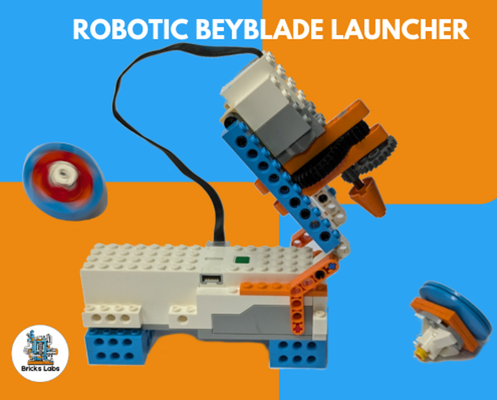 Lego BeyBlade Launcher: Build, Code, and Battle! Unofficial Instructions for LEGO® Boost Creative Toolbox 17101