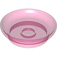 Duplo Dish / Trans-Dark Pink