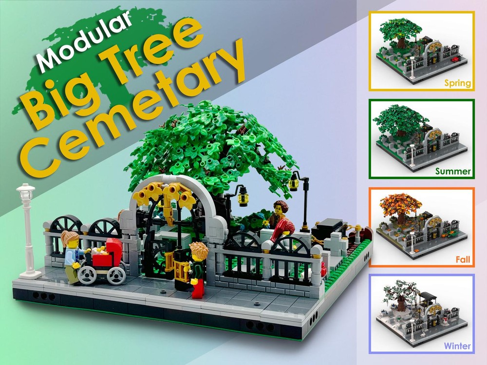 Lego Big Tree Cemetary