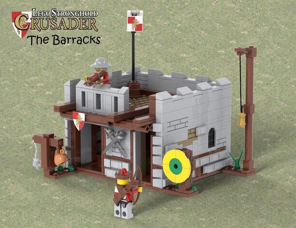 Lego Stronghold Barracks