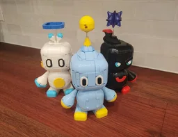 Chao - 3 pack - Normal, Hero, and Dark - Sonic Adventure 2 - SA2