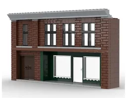 Large storefront facade