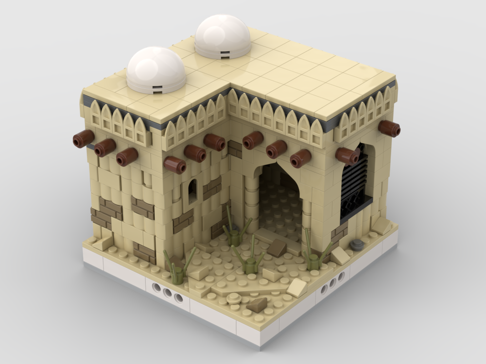 Lego Desert House #2 for a Modular Desert village