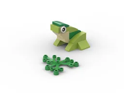 Simple Green Frog