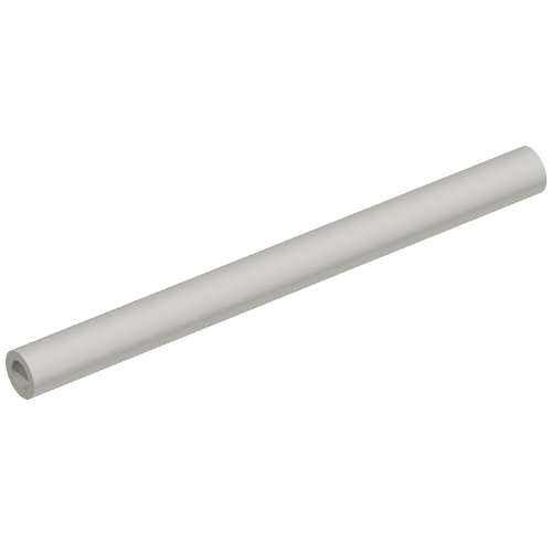 Lego Hose, Pneumatic 4mm D. 6.25L / 5cm / Light Bluish Gray