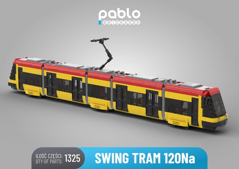 Lego Swing tram 120Na v02 (2023)