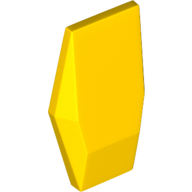 Lego Large Figure Armor Plate, Small / Yellow