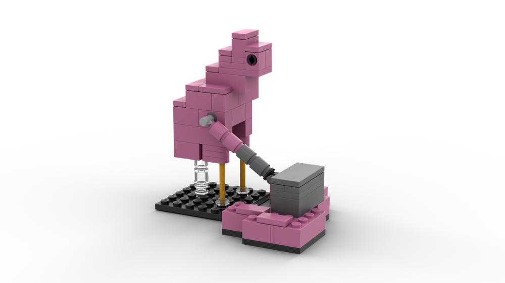 Lego Skizzleman's Guess the Build Hoovering Flamingo (Hermitcraft)