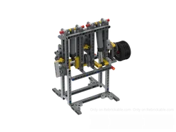 New Pneumatic Engine (2 cylinders)