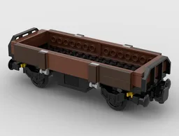 open freight wagon offener Güterwaggon 6W
