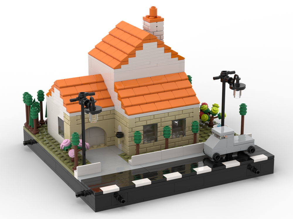 Lego Modular - 2 storey house