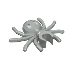Insect, Spider / Light Gray