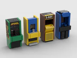 Old Arcade Cabinets (Pack #1)